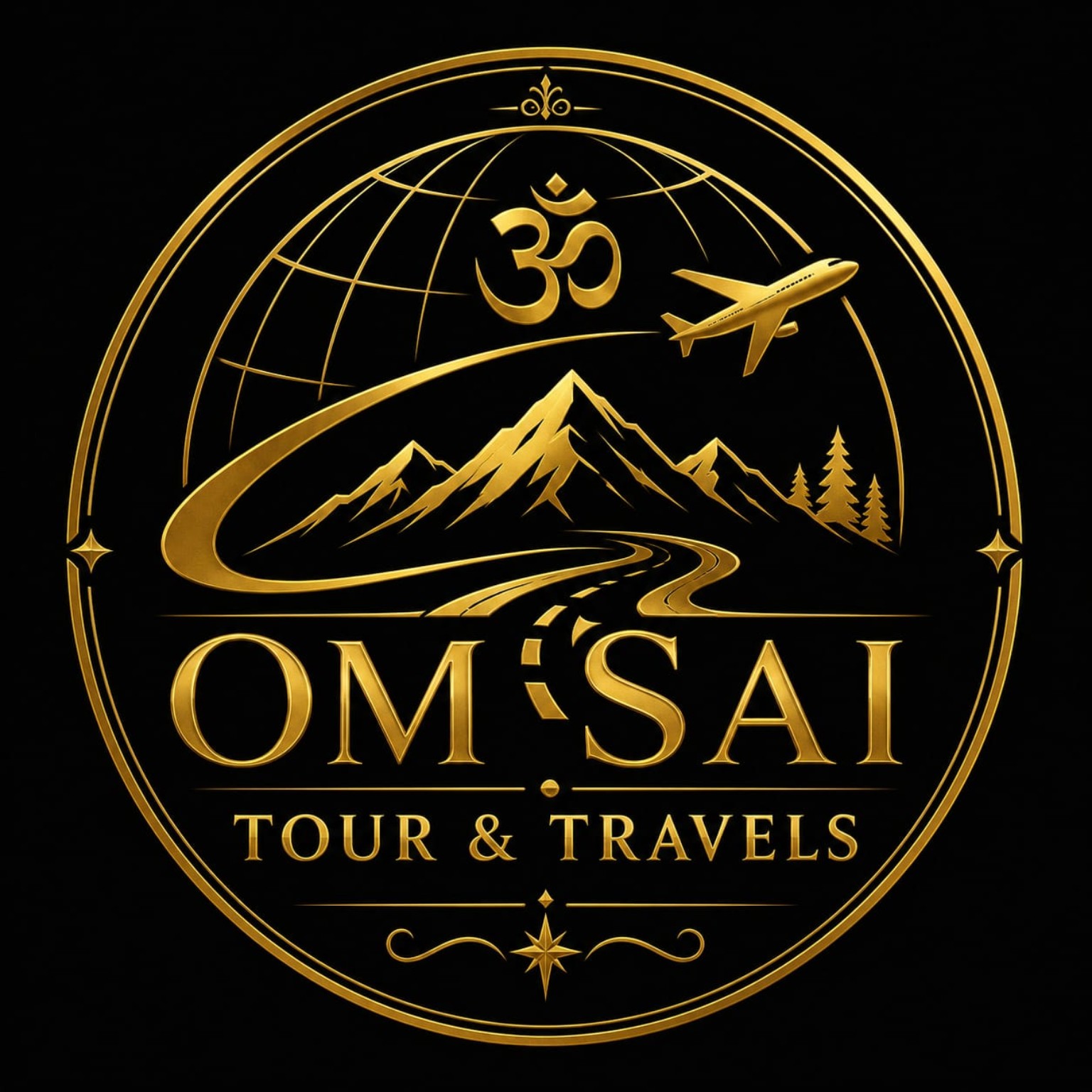 Om Sai Tour and Travels logo